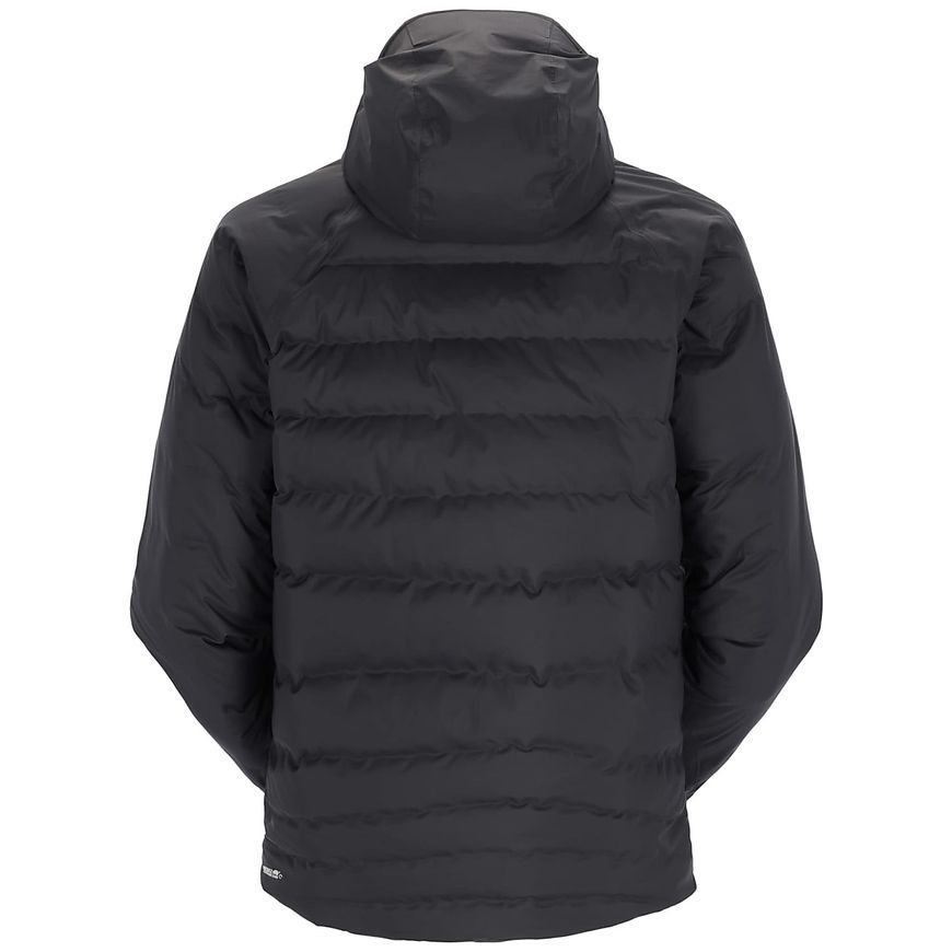 Мембранна чоловіча тепла куртка Rab Valiance Jacket, Black, L (RB QDB-49-BLK-LRG)