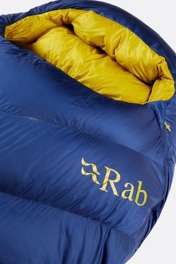 Спальний мішок Rab Neutrino 600 Regular, (-12&deg;C), 185 см - Left Zip, Nightfall Blue (RB QSM-92-NFB-REG-LZ)