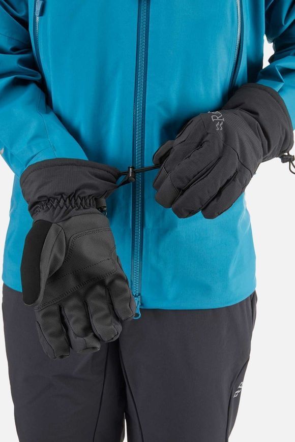 Рукавички Rab Storm Gloves Wmns, Black, S (RB QAH-98-BL-S)