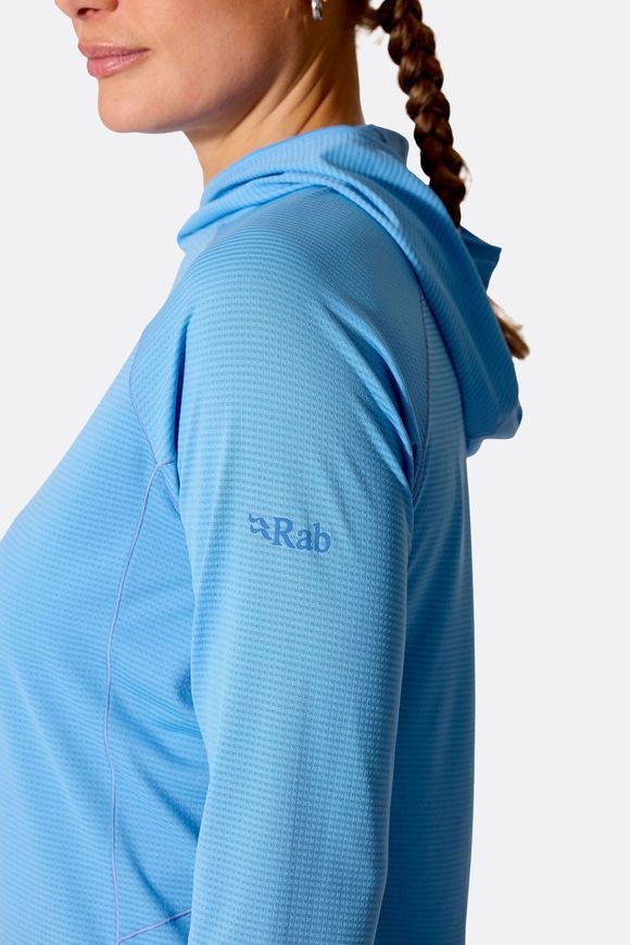 Кофта жіноча Rab Sonic Hoody Wmns, Bluebird, 10 (RB QCC-52-BBD-10)