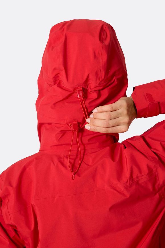 Мембранна куртка жіноча Rab Firewall Guide Jacket Wmns, Summit Red, 10 (RB QWI-82-SUR-10)