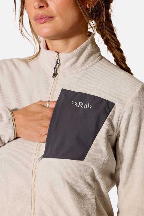 Кофта жіноча Rab Tecton Jacket Wmns, Mulberry, L (RB QFG-91-MUL-14)