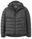 Зимова чоловіча куртка Rab Cirrus Ultra Hoody, Black, XL (RB QIP-21-BLK-XLG)