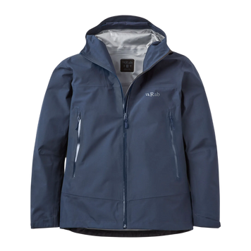 Мембранна куртка жіноча Rab Namche GTX Jacket Wmns, Galaxy Blue, 10 (RB QWI-88-GXB-10)