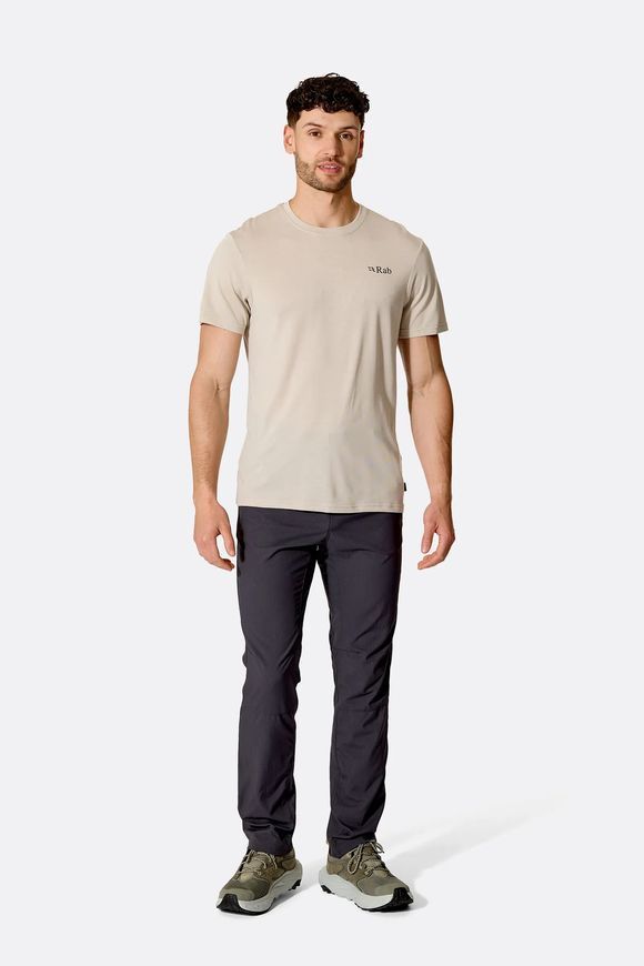 Футболка чоловіча Rab Crimp Collage Tee, Dark Melba, M (RB QCC-42-DKM-MED)