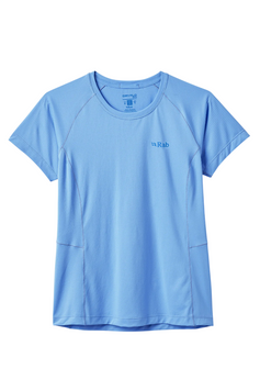 Футболка жіноча Rab Sonic Tee Wmns, Bluebird, S (RB QCC-56-BBD-10)