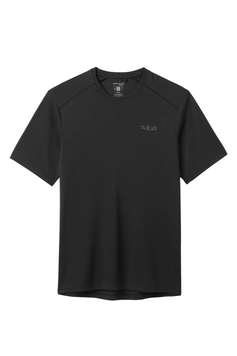 Футболка чоловіча Rab Force Tee, Black, S (RB QCC-24-BLK-SML)