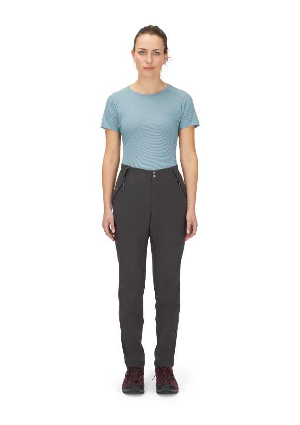 Штани жіночі Rab Ascendor Light Pants Wmns Anthracite, L long (QFW-02-ANT-14-LG)