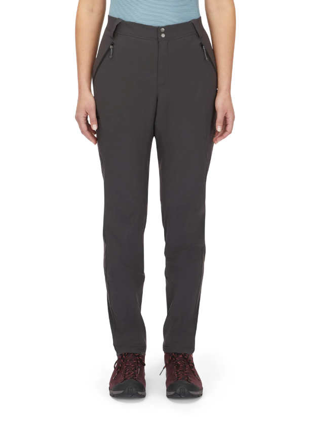 Штани жіночі Rab Ascendor Light Pants Wmns Anthracite, L long (QFW-02-ANT-14-LG)