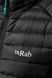 Жіночий легкий пуховик Rab Microlight Jacket Wmns, Black, 10 (RB QDB-17-BLK-10)