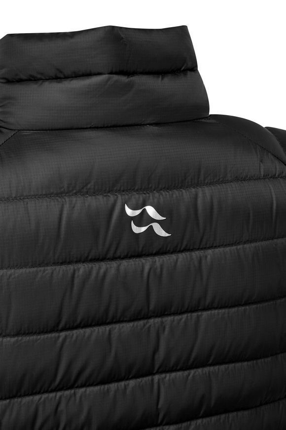 Жіночий легкий пуховик Rab Microlight Jacket Wmns, Black, 10 (RB QDB-17-BLK-10)