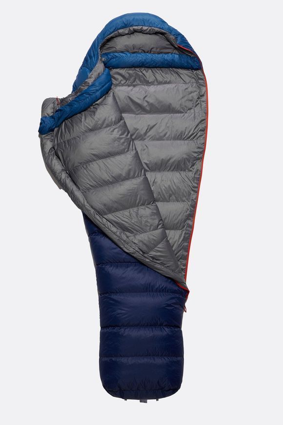 Спальний мішок Rab Alpine 400 Regular, (-5&deg;C), 185 см - Left Zip, Ink (RB QSD-27-INK-REG-LZ)