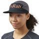 Кепка Rab Momentum 5 Panel Cap, Black/Graphene, One Size (QAB-44-BGP-One Size)
