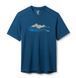 Футболка чоловіча Rab Force Graphic Tee, Tempest Blue, M (RB QCC-48-TMB-MED)
