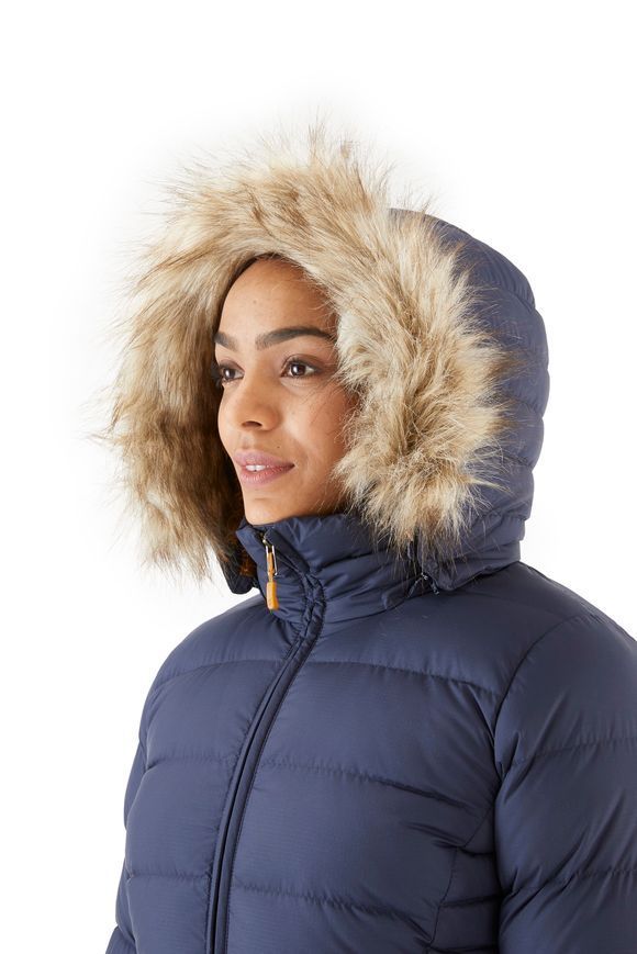 Парка жіноча Rab Deep Cover Parka Wmns, Graphene, 10 (RB QDB-33-GRH-10)