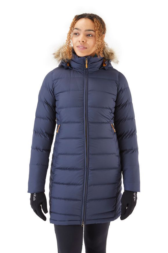 Парка жіноча Rab Deep Cover Parka Wmns, Graphene, 10 (RB QDB-33-GRH-10)