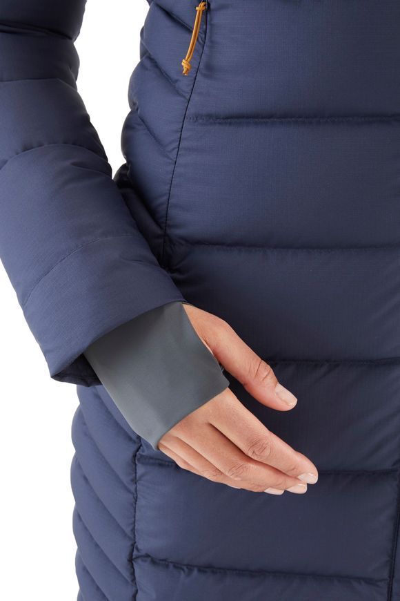 Парка жіноча Rab Deep Cover Parka Wmns, Graphene, 10 (RB QDB-33-GRH-10)