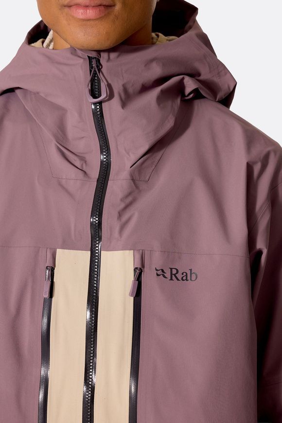 Мембранна куртка чоловіча Rab Bigline Jacket, Dark Iris/Dark Pebble, L (RB QWI-89-DDP-LRG)