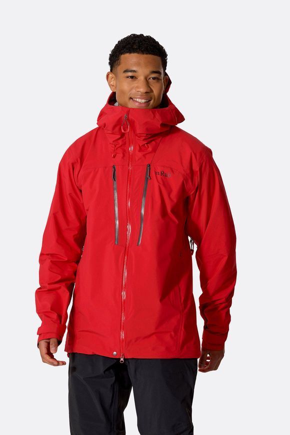 Мембранна куртка чоловіча Rab Firewall Guide Jacket, Summit Red, M (RB QWI-81-SUR-MED)