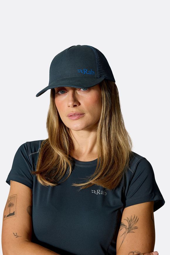 Кепка Rab Trucker Logo Cap, Tempest Blue, One Size (RB QAB-60-TMB-ONE)