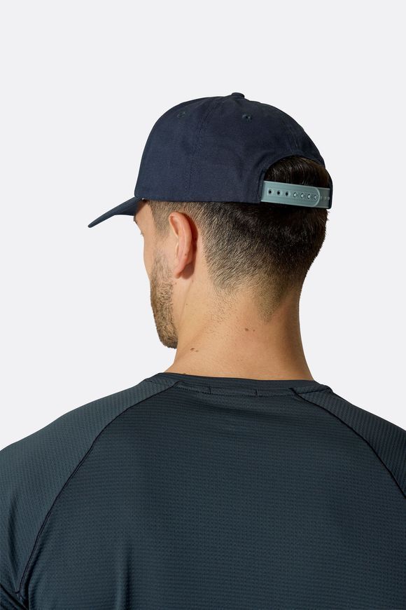 Кепка Rab Calet Embroidery Cap, Anthracite/Light Zinc, One Size (RB QAB-61-ALZ-ONE)