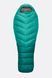 Спальний мішок жіночий Rab Alpine 600 Wmns Regular, (-9&deg;C), 170 см - Left Zip, Peacock Green (RB QSD-43-PCG-REG-LZ)