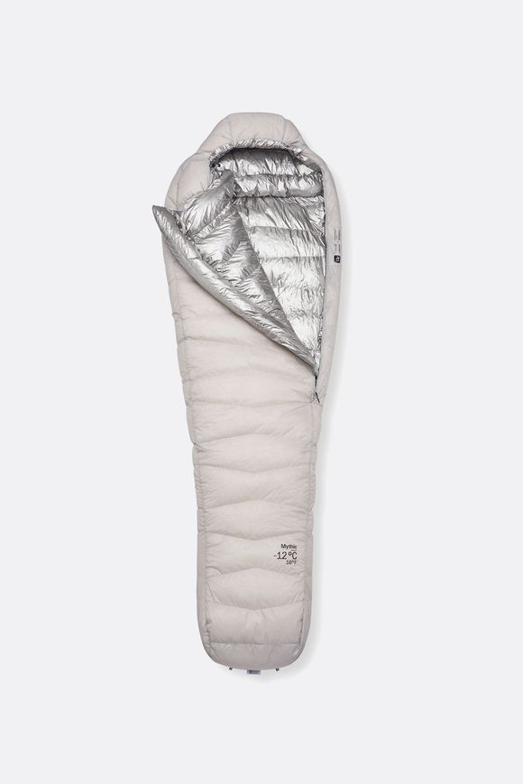 Спальний мішок Rab Mythic Ultra (-12&deg;C), Left Zip, Regular, Dark Pewter (RB QSN-26-DPW-REG-LZ)