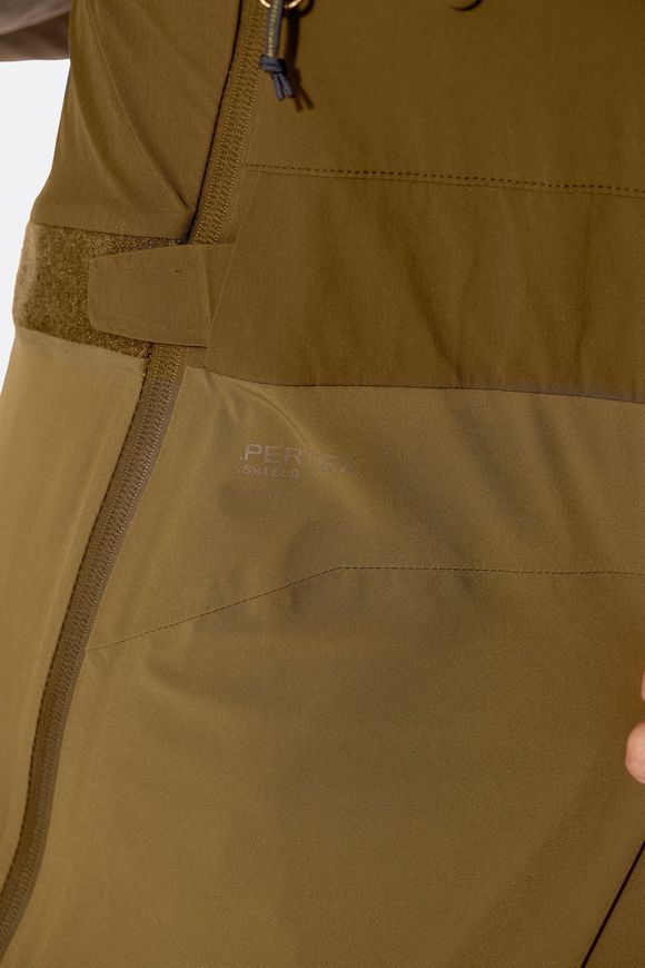 Штани чоловічі Rab Kinetic Alpine Stretch Bib, Oak, L Regular (RB QWI-77-OAK-LRG-RG)