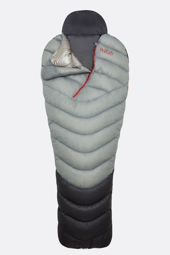 Спальний мішок Rab Mythic Ultra 120 Modular Regular, (0&deg;C), 185 см - Left Zip, Cloud/Graphene (QSI-40-CGR-REG-LZ)