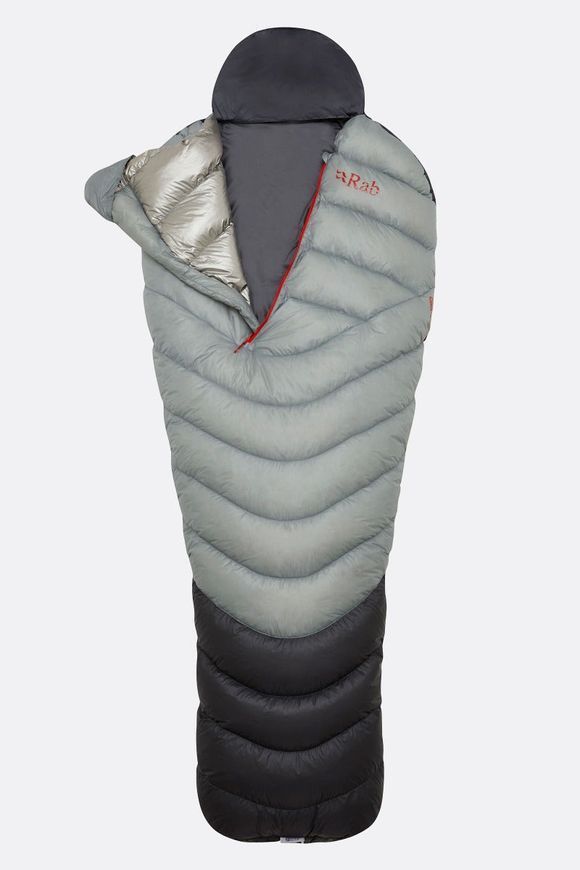 Спальний мішок Rab Mythic Ultra 120 Modular Regular, (0&deg;C), 185 см - Left Zip, Cloud/Graphene (QSI-40-CGR-REG-LZ)