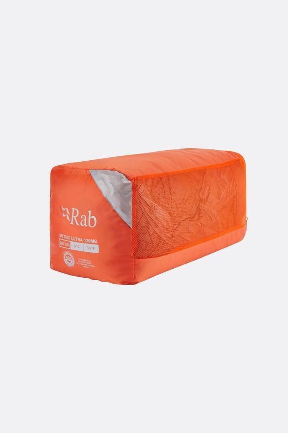 Спальний мішок Rab Mythic Ultra 120 Modular Regular, (0&deg;C), 185 см - Left Zip, Cloud/Graphene (QSI-40-CGR-REG-LZ)