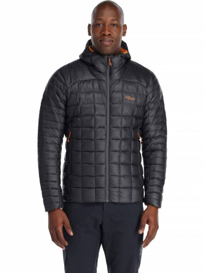Легкий чоловічий пуховик Rab Mythic Alpine Light Jacket Graphene, M (RB QDB-47-GRH-MED)
